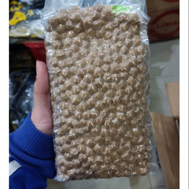 

Boba Bubble- Tapioka Pearls Black Bubble- Bubble Ice Blend- Bubble Boba Cheese 1 Kg