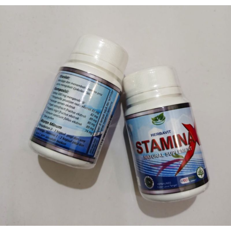 herbal stamina kuat sex pria kapsul tahan lama
