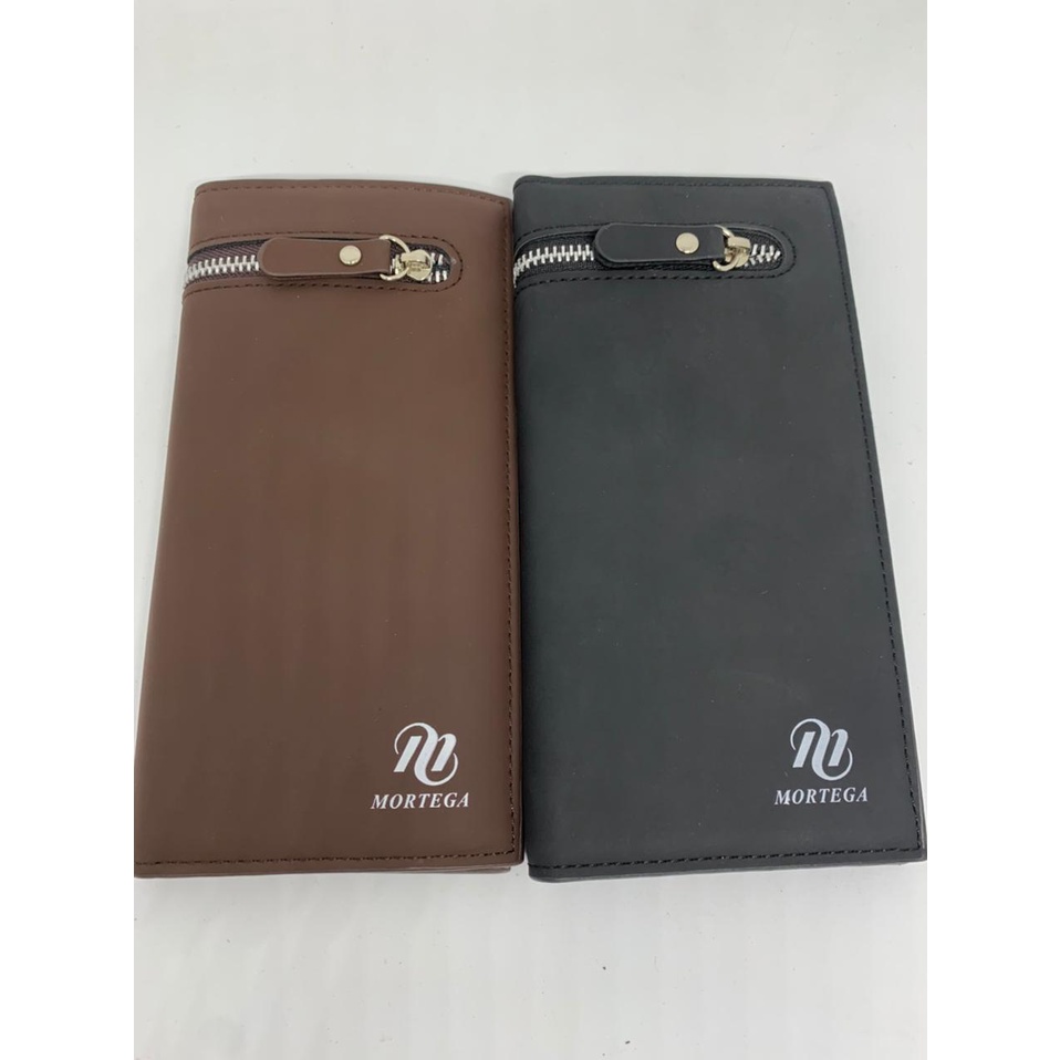 Dompet Panjang Pria Lipat Resleting/Dompet Panjang Sintesis Pria/Dompet Classy Murah