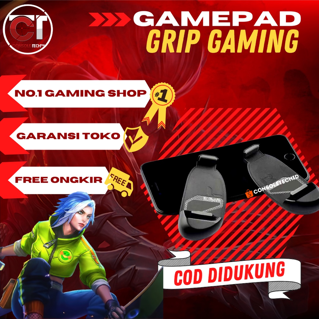 HANDGRIP G2 GAMEPAD/GAMEPAD GAMING/GAMEPAD MOBA/GAMEPAD PUBG/GAMEPAD FREE FIRE/GAMEPAD MOBILE LEGEND