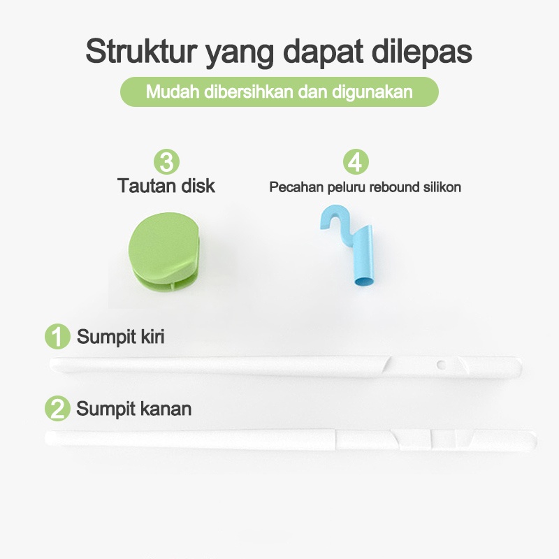 Sumpit anak/Sumpit latihan anak-ana/CHILDREN CHOPSTICK/SUMPIT BELAJAR ANAK/SUMPIT BELAJAR MOTORIK ANAK  L7