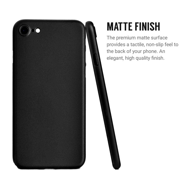 Xiaomi Redmi 4X Black Matte Baby Skin Case / Casing Handphone Smartphone