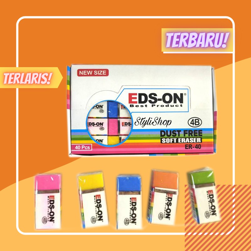 

Eraser Eds-on Best Product 4B Ecer / JAYA ABADI