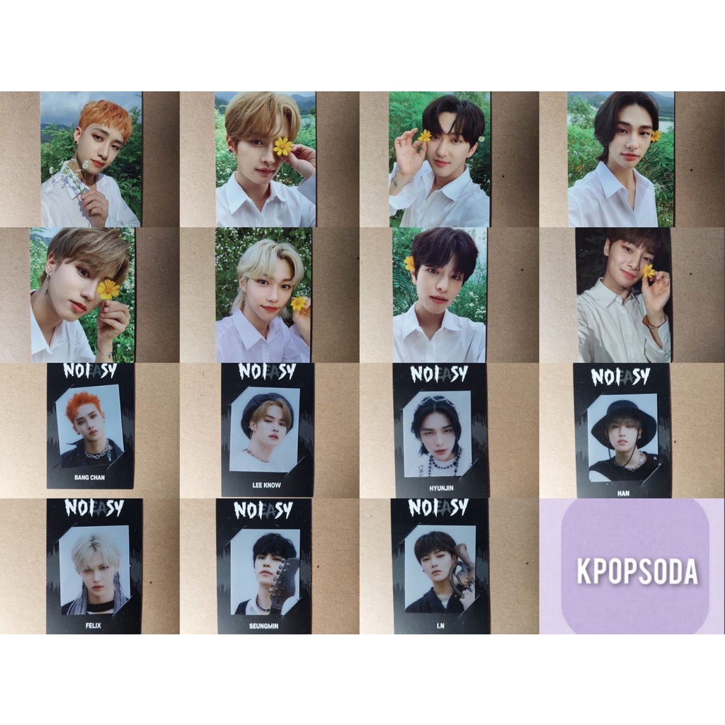 OFFICIAL PHOTOCARD PC POB PREORDER BENEFIT STRAY KIDS STRAYKIDS SKZ NO EASY NOEASY LIMITED VER