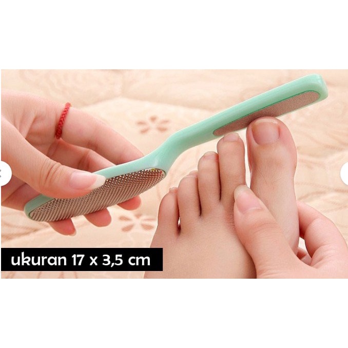 Penghalus Pengosok Tumit Kapalan Telapak Kaki Pedicure Manicure Foot (WN89)