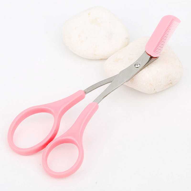 Xiumei Gunting Cukur Alis Mata Eyebrow Trimmer Scissor Comb - XIU1