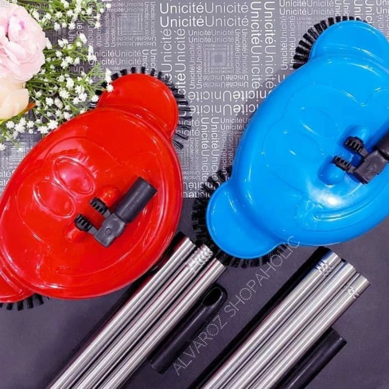 Sapu Otomatis Pembersih Lantai Super Broom Pembersih Debu sweep drag