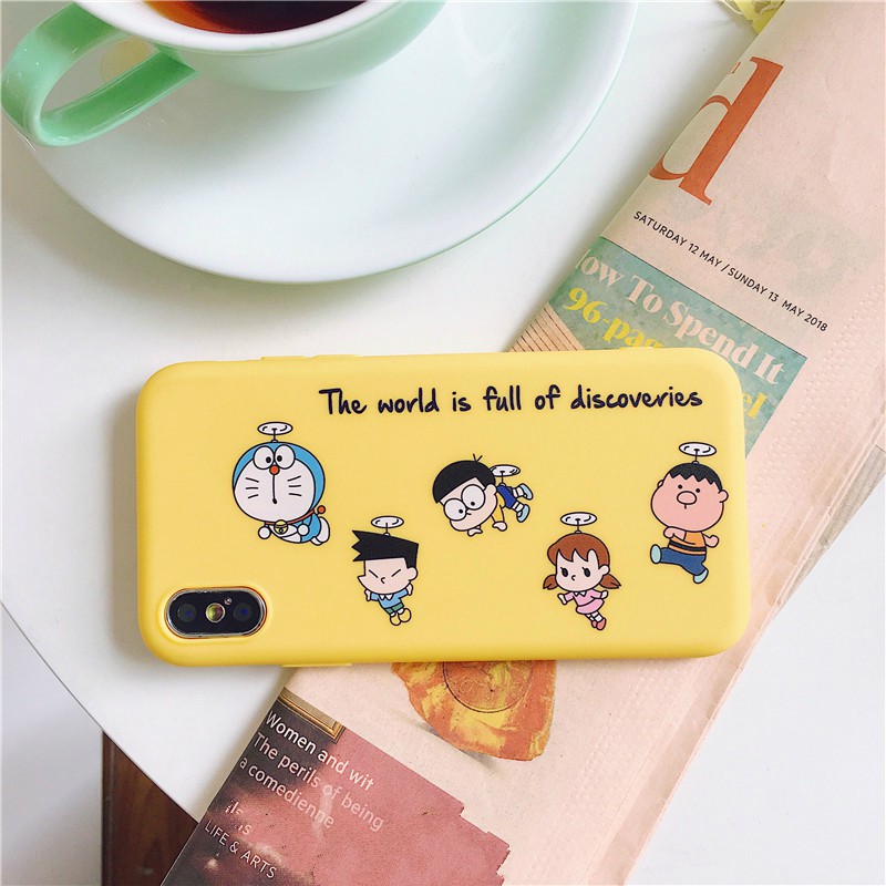 DORAEMON 3 Printing Softcase Printing Oppo neo7 f1s a1k a7 a5s f9 vivo v9 y83 y71 y53 redmi 4a 7a 6a