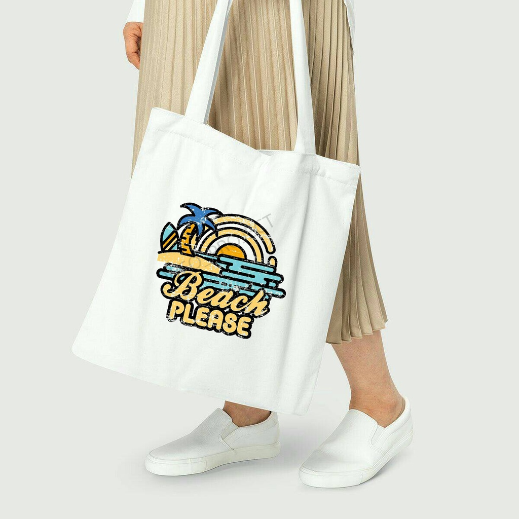 TOTE BAG KANVAS / TOTE BAG WANITA / TOTE BAG LOGO