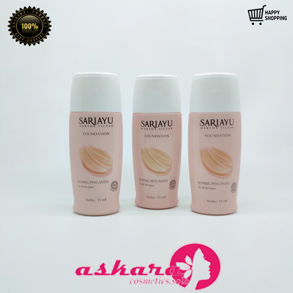 Sariayu Foundation 35 ml / Sariayu Alas Bedak