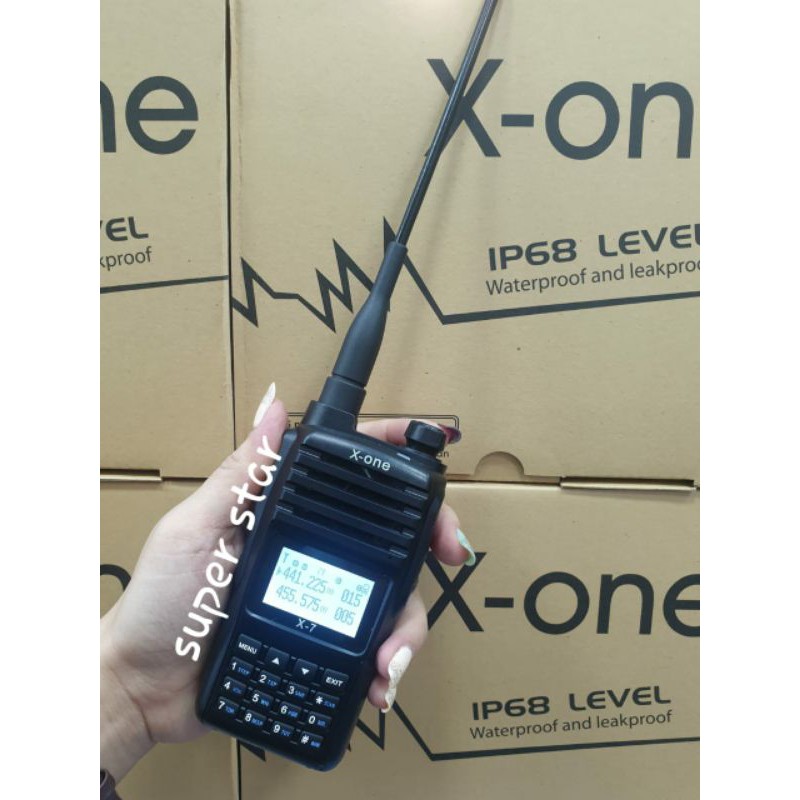 HT X ONE X7 DUAL BAND 15WATT ANTI AIR IP68