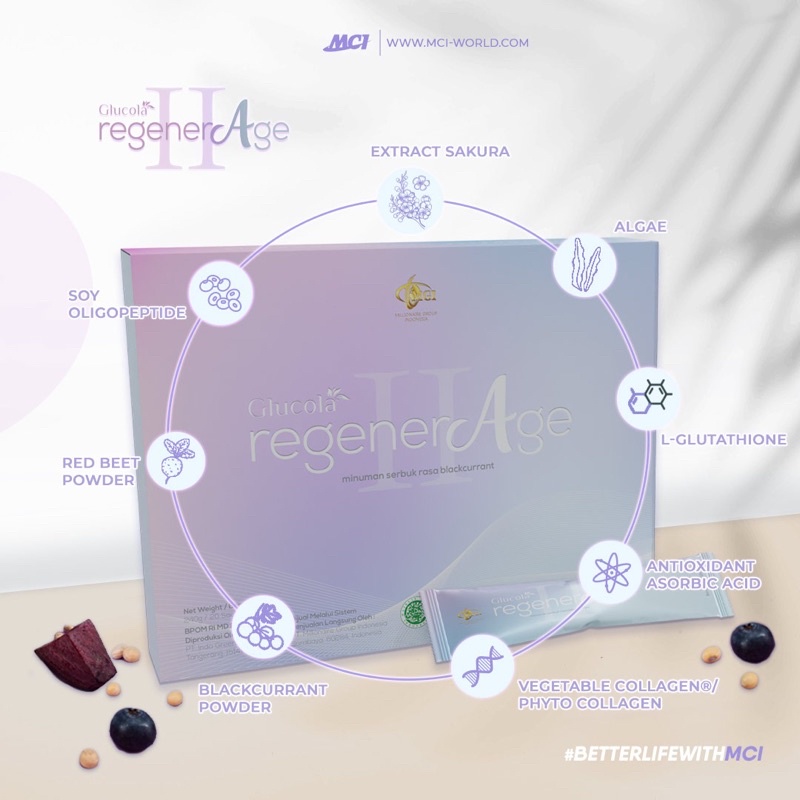 Glucola regenerage by mci