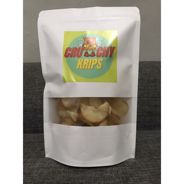 

Kripik Singkong Asin Manis Kemasan 500gram by Crunchy Krips