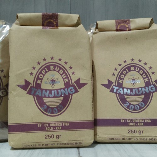 

Kopi Tanjung Arabica Premium 2000 250gr