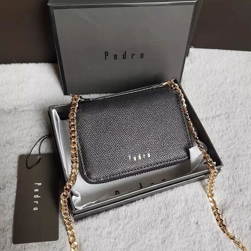 PDRO Leather Zip Wallet