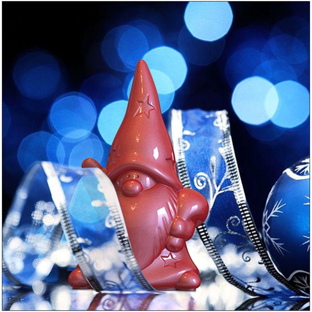 R-flower Resin Mold Gantung Santa Claus Xmas Ornament Silicone Mould