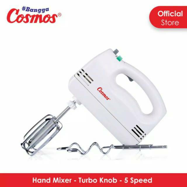 Cosmos Hand Mixer 5 Speed Tenaga Turbo CM1279