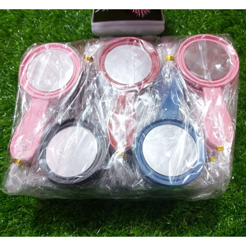 Souvenir Sisir Kaca Bulat Cermin Hadiah Pernikahan 50pcs