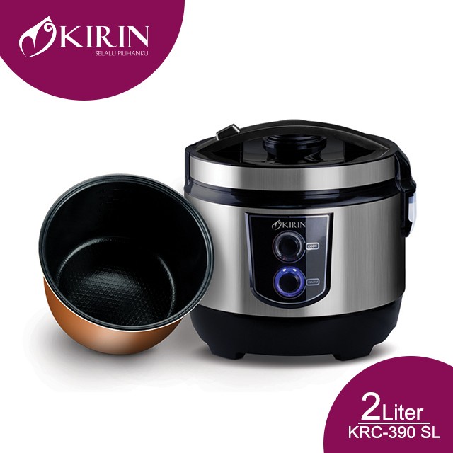 Rice Cooker Magic Com Kirin KRC-390 (2 Liter)