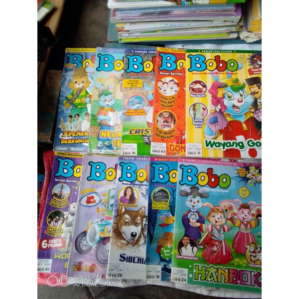 Majalah BOBO BEKAS.