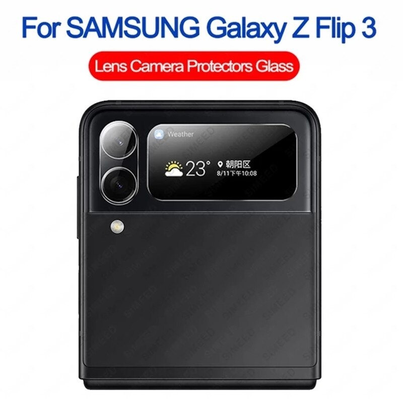 TEMPERED GLASS CAMERA SAMSUNG GALAXY Z FLIP 3 2021 TEMPERED GLASS KAMERA