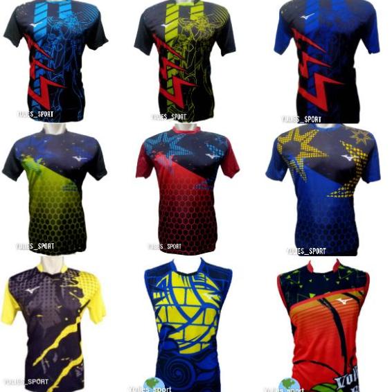 ✳ JERSEY VOLLY PRINTING KAOS VOLLY MIZUNO PRINTING JERSEY MIZUNO ➬