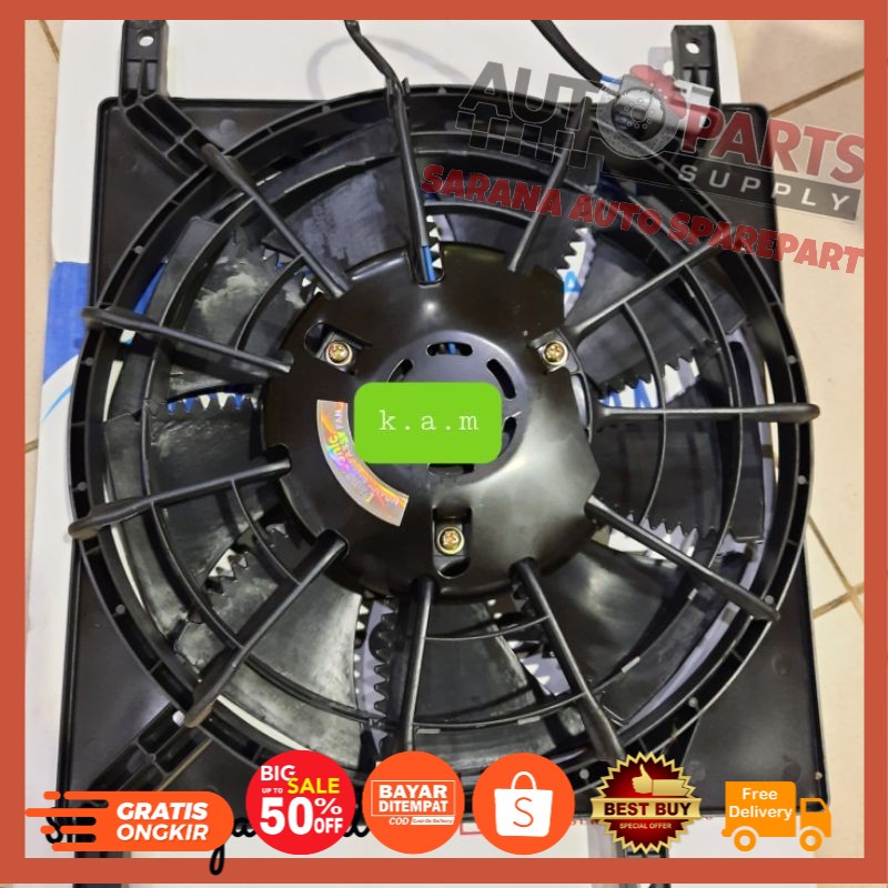 fan radiator assy suzuki x-over sx4