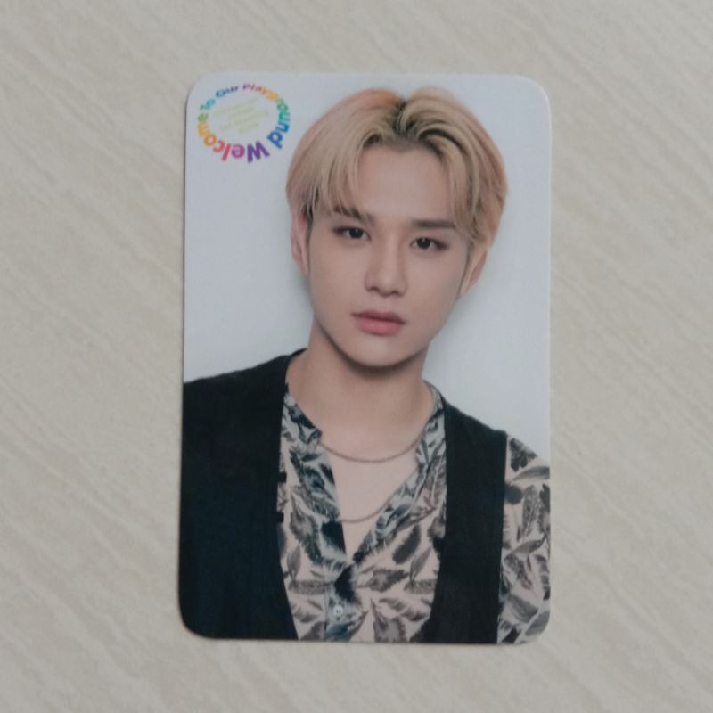 photocard pc jungwoo nct wtmp welcome to my playground japan neocity