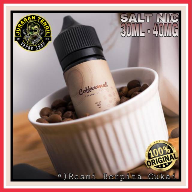 Cukai Coffeemel Saltnic By Emkay Liquid Pods Salt Nic