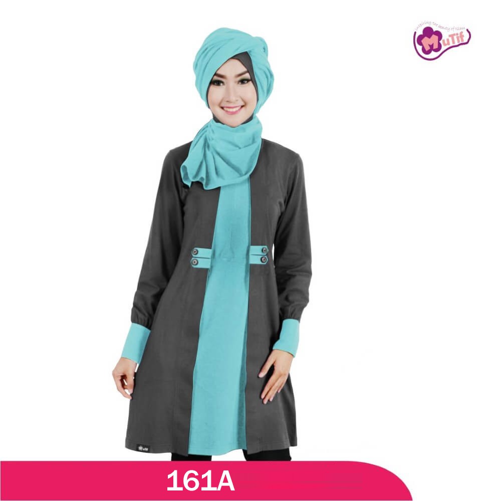 Baju Muslim Mutif - Baju Tunik - Busana Muslim Wanita