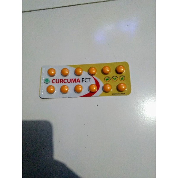 Curcuma fct 12 tablet