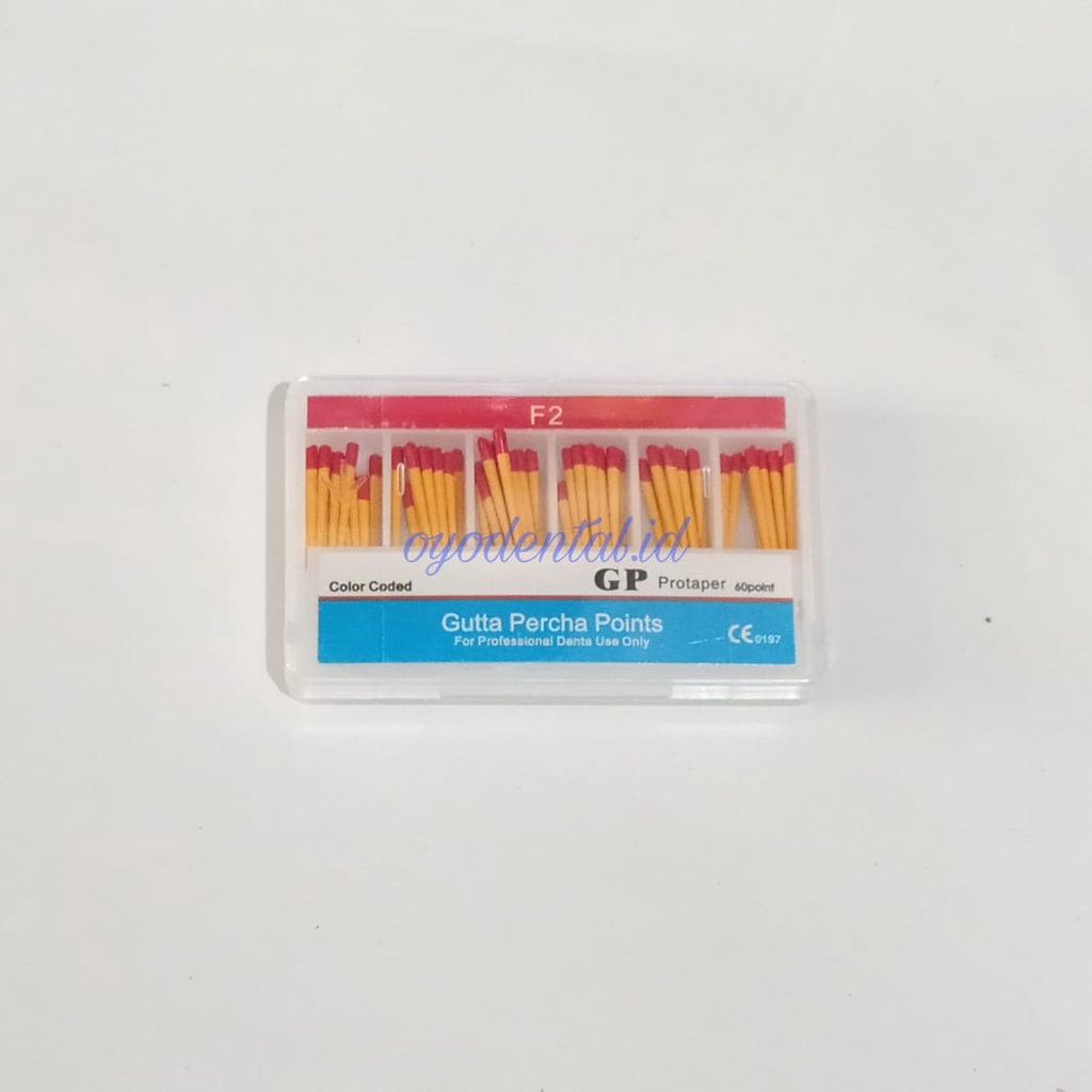 ADY78 Dental Gutta percha protaper PP F1 F2 F3 F4 F5 / gutap protapper assorted