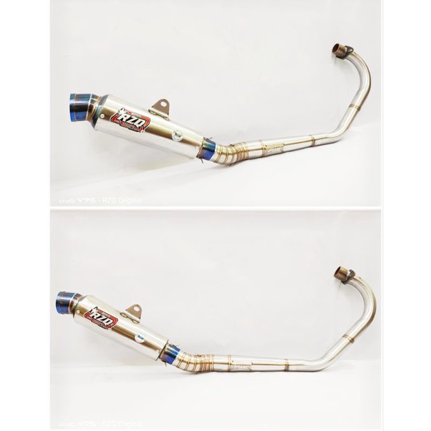 Knalpot RZQ Original Bulat Kompetisi PNP MP CB GL TIGER