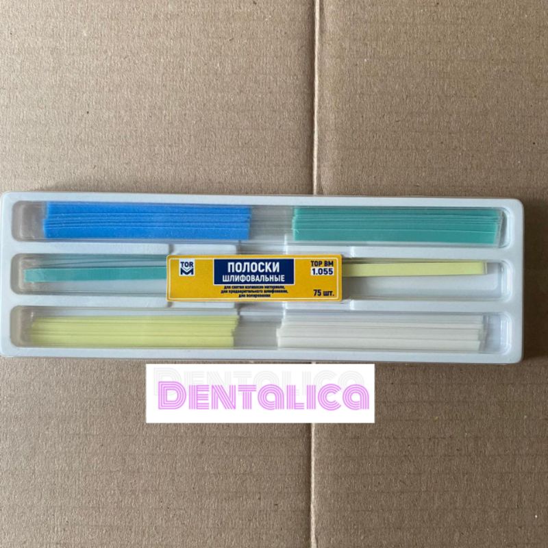 Dental finishing dan polishing strip/ strips