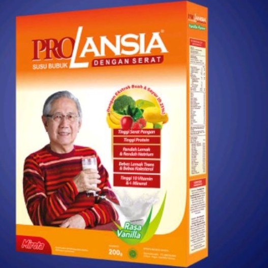 PROLANSIA Susu Bubuk Rasa Vanilla 120g