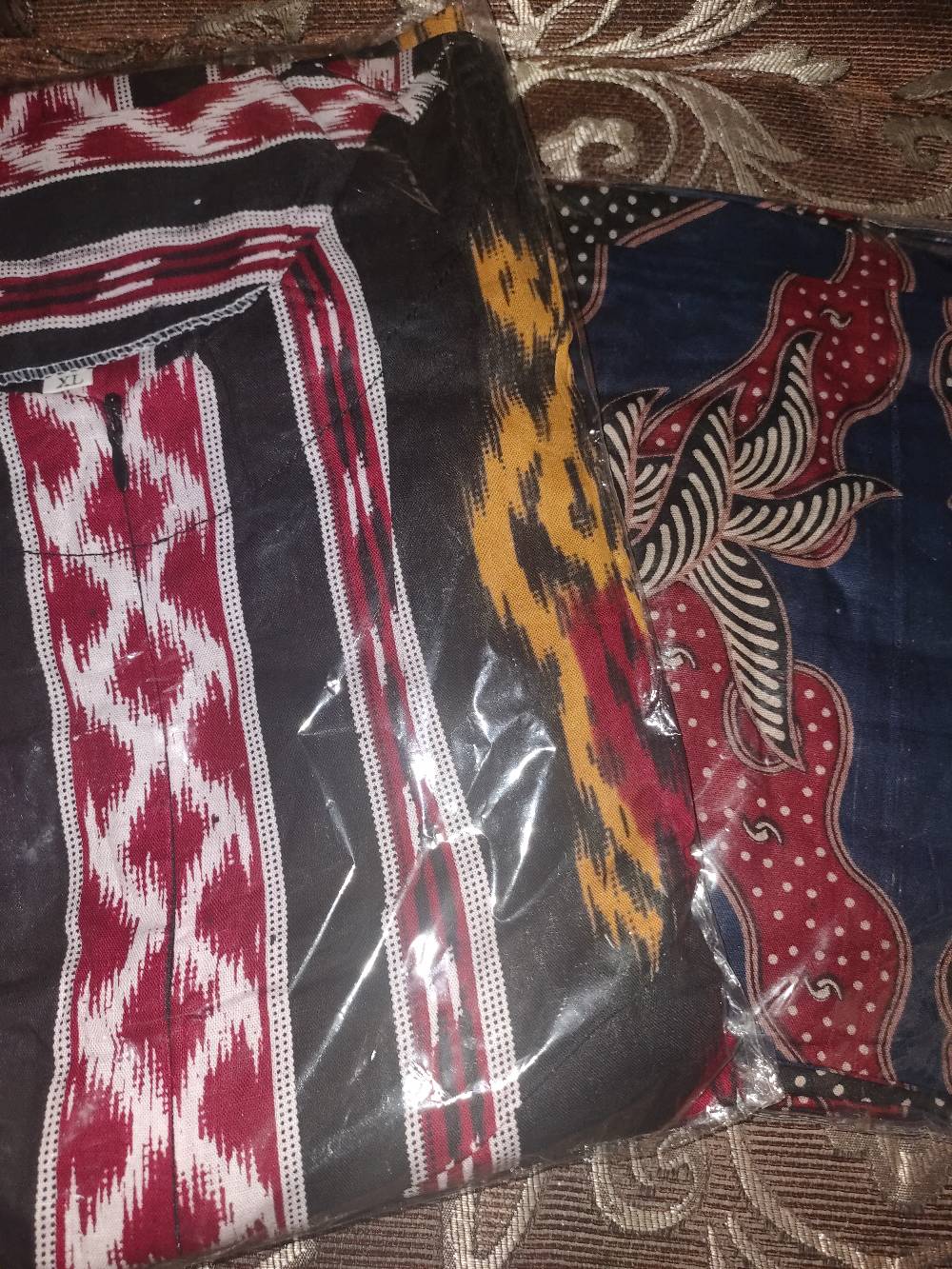 Tunik Serut Motif Songket Batik Modern