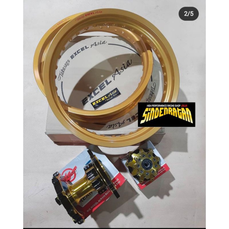 velg tk excel set tromol crf cnc