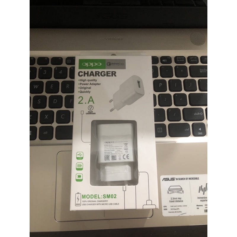 tc charger SM02 branded 1 USB 2A kwalitas bagus