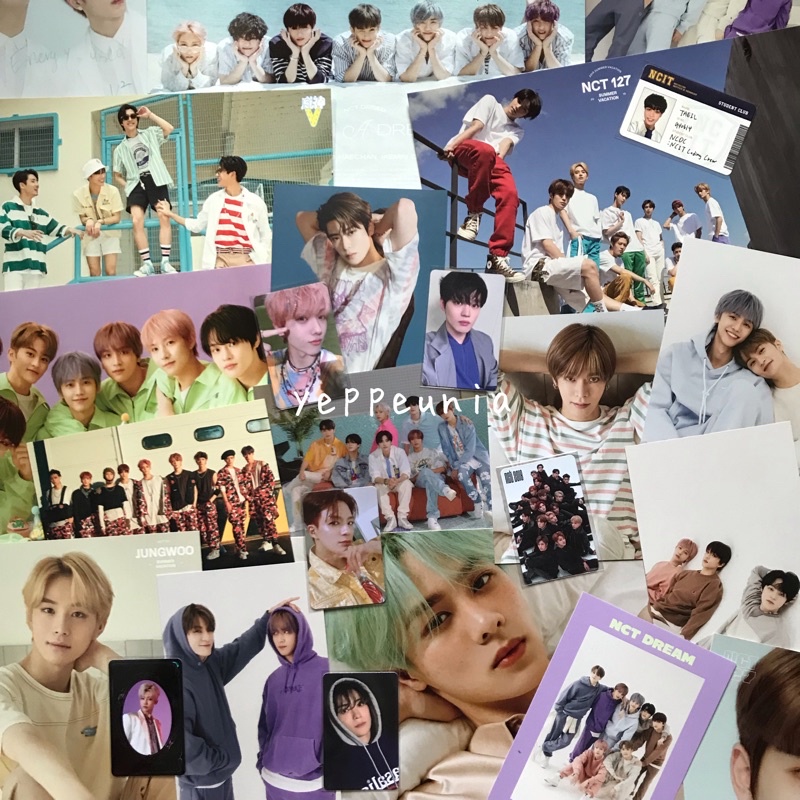 nct lucky bags / boxs by yeppeunia // nct 127 nct dream wayv nct u nct 2018 2020 2021 photocard post