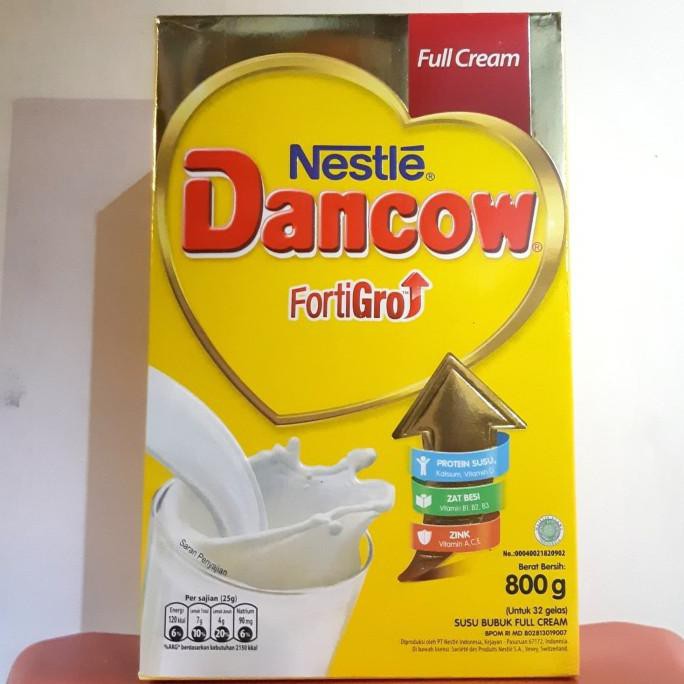 

[[BISA COD]] dancow fortiGRO full cream 800g BERMUTU Kode 961
