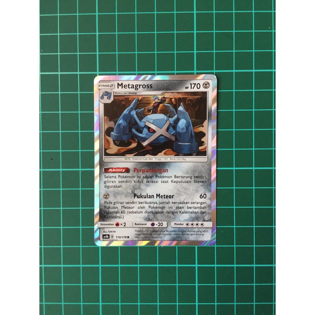 Metagross Foil Kartu Pokemon TCG Indonesia