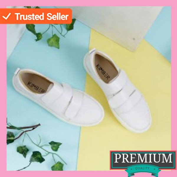  Sepatu  wanita Kimber Wina Putih sepatu  wedges Shopee 