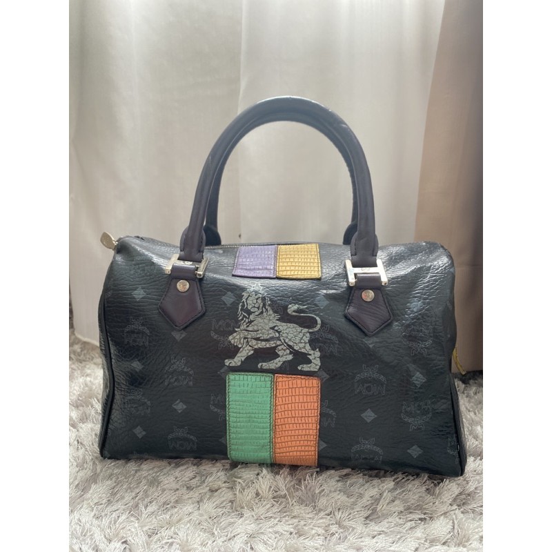 Tas Speedy Singa MCM Preloved