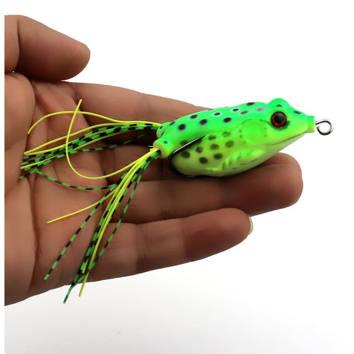 Soft Lure Frog Umpan Pancing Kodok Frog Gabus Soft Lure Minnow Gabus