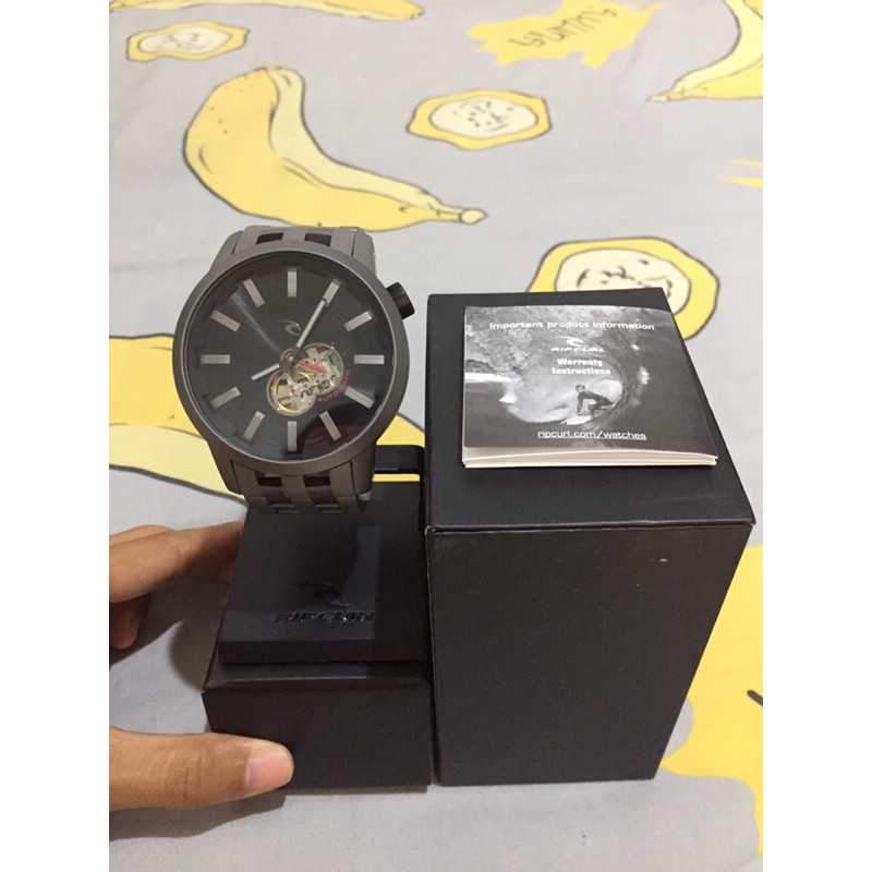 Jam RIPCURL TITANIUM AUTOMATIC ORIGINAL SALE BLACK