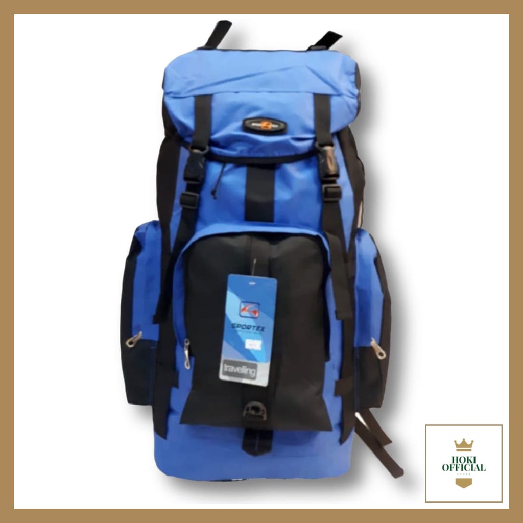Tas Gunung Kapasitas Besar Ransel Hiking Camping Kamuflase Ransel Travel Tas Travel Tas Sekolah Olahraga dan Santai