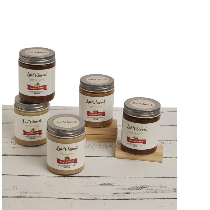 

✨Mall✨ Lai's Sweet Roasted Almond Butter 250Gr (Free Sugar,Gluten Free,Vegan) grosir