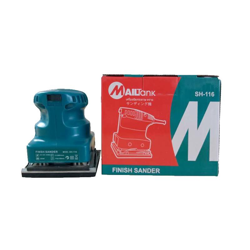 Mailtank Sh116-Elektrik Sander Mesin Amplas Kayu Mesin Amplas Tembok Sh116-Electric Sander Sh-116