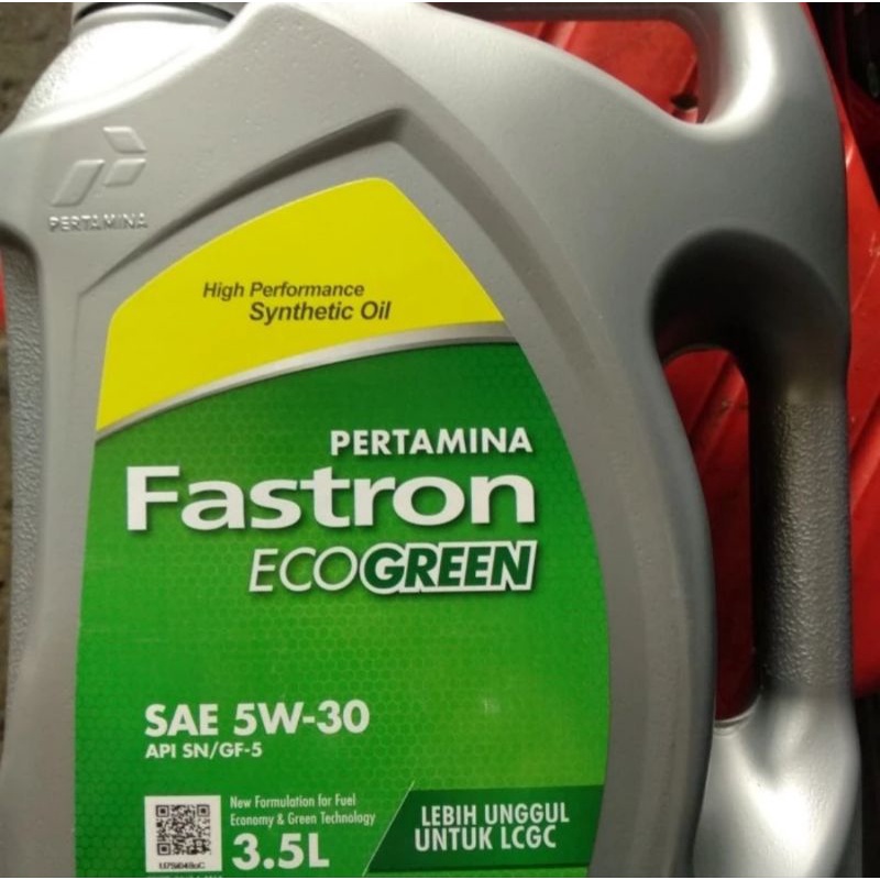 Fastron Eco Green 5W-30 Galon 3,5 Liter