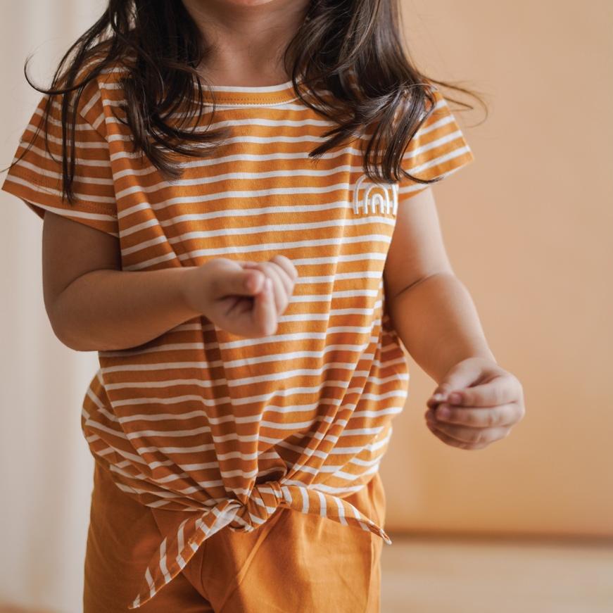 ☟ Mooi Kaos Anak Perempuan Dyra Tie Top ✪